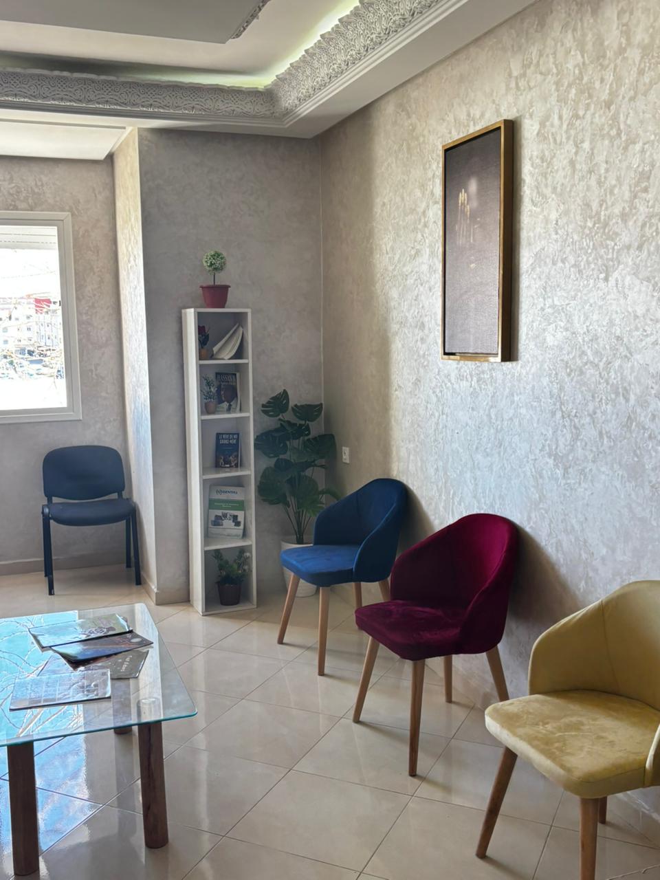 Salle d'attente apaisante